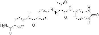 structure of CAS# 74441-05-7, Pigment Yellow 181