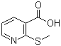structure of CAS# 74470-23-8, 2-(Methylthio)nicotinic acid