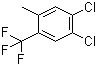 CAS # 74483-51-5, 3,4-Dichloro-6-(trifluoromethyl)toluene, 3,4-Dichloro-6-trifluoromethyltoluene, 3,4-Dichloro-6-methylbenzotrifluoride
