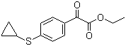 structure of CAS# 745052-94-2, Ethyl 2-[4-(cyclopropylsulfanyl)phenyl]-2-oxoacetate