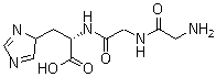 structure of CAS# 7451-76-5, 甘氨酰甘氨酰-L-组氨酸