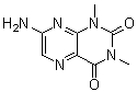 CAS 登录号：7464-70-2, 7-氨基-1,3-二甲基-2,4(1H,3H)-蝶啶二酮