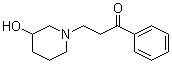 CAS 登录号：746589-13-9, 3-(3-羟基-1-哌啶基)-1-苯基-1-丙酮