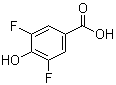 structure of CAS# 74799-63-6, 3,5-二氟-4-羟基苯甲酸