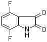 structure of CAS# 749240-52-6, 4,7-二氟靛红