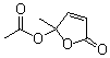 CAS # 74982-59-5, 5-(Acetyloxy)-5-methyl-2(5H)-furanone