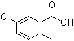 structure of CAS# 7499-06-1, 5-Chloro-2-methylbenzoic acid