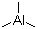 Trimethylaluminium molecular structure (CAS 75-24-1)
