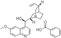 CAS # 750-88-9, Quinine benzoate, (S)-[(5R,7S)-5-Ethenyl-1-azabicyclo[2.2.2]octan-7-yl]-(6-methoxyquinolin-4-yl)methanol benzoate