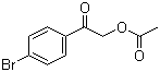 structure of CAS# 7500-37-0, 4'-Bromo-2-hydroxyacetophenone acetate