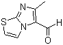 structure of CAS# 75001-31-9, 6-Methylimidazo[2,1-b]thiazole-5-carbaldehyde