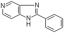 structure of CAS# 75007-92-0, 2-Phenyl-1H-imidazo[4,5-c]pyridine