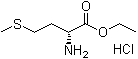 D-Methionine ethyl ester hydrochloride molecular structure (CAS 7512-43-8)