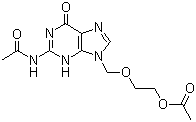 structure of CAS# 75128-73-3, 二乙酰鸟嘌呤