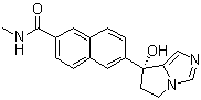 CAS # 752243-39-3 (426219-32-1), TAK-700 (R-form), 6-[7(R)-Hydroxy-6,7-dihydro-5H-pyrrolo[1,2-c]imidazol-7-yl]-N-methyl-2-naphthamide
