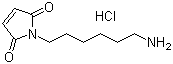 structure of CAS# 75238-09-4, N-(6-氨基己基)马来酰亚胺盐酸盐