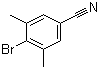 structure of CAS# 75344-77-3, 4-Bromo-3,5-dimethylbenzonitrile