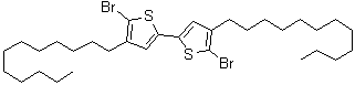 structure of CAS# 753470-95-0, 5,5'-二溴-4,4'-双十二烷基-2,2'-联噻吩