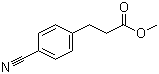 structure of CAS# 75567-85-0, 3-(4-氰基苯基)丙酸甲酯