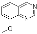 8-甲氧基喹唑啉分子结构 (CAS 7557-01-9)
