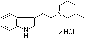 N,N-Dipropyltryptamine hydrochloride molecular structure (CAS 7558-73-8)