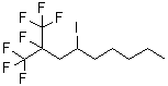 CAS # 756-92-3, 1,1,1,2-Tetrafluoro-4-iodo-2-(trifluoromethyl)nonane