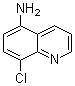 structure of CAS# 75793-58-7, 8-Chloro-5-quinolinamine