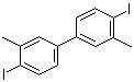 structure of CAS# 7583-27-9, 4,4'-二碘-3,3'-二甲基联苯