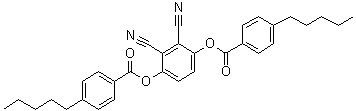 CAS # 75942-28-8, 4-Pentylbenzoic acid 2,3-dicyano-1,4-phenylene ester