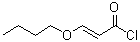CAS # 75945-53-8, 3-Butoxy-2-propenoyl chloride, beta-Butoxyacryloyl chloride