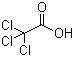 structure of CAS# 76-03-9, Trichloroacetic acid