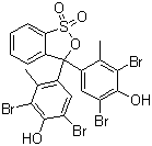 CAS # 76-60-8, Bromocresol green, 3',3'',5',5''-Tetrabromo-m-cresolsulfonephthalein, BCG