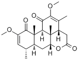 structure of CAS# 76-78-8, Quassin