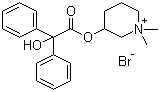 CAS 登录号：76-90-4, 溴美喷酯, 溴化甲呱佐酯
