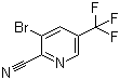 structure of CAS# 760207-85-0, 3-溴-5-(三氟甲基)吡啶-2-甲腈