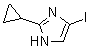 structure of CAS# 761426-65-7, 2-Cyclopropyl-4-iodo-1H-imidazole