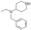 CAS # 76167-64-1, N-Ethyl-N-(phenylmethyl)-4-piperidinamine