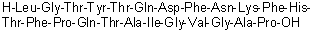CAS # 762263-16-1, L-Leucylglycyl-L-threonyl-L-tyrosyl-L-threonyl-L-glutaminyl-L-alpha-aspartyl-L-phenylalanyl-L-asparaginyl-L-lysyl-L-phenylalanyl-L-histidyl-L-threonyl-L-phenylalanyl-L-prolyl-L-glutaminyl-L-threonyl-L-alanyl-L-isoleucylglycyl-L-valylglycyl-L-alanyl-L-proline