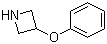 3-苯氧基氮杂环丁烷分子结构 (CAS 76263-18-8)