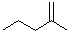 structure of CAS# 763-29-1, 2-Methyl-1-pentene