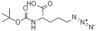 CAS # 763139-35-1, 5-Azido-N-[(1,1-dimethylethoxy)carbonyl]-L-norvaline