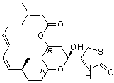 structure of CAS# 76343-93-6, 红海海绵素 A