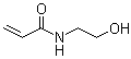 structure of CAS# 7646-67-5, N-(2-Hydroxyethyl)acrylamide