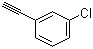 structure of CAS# 766-83-6, 3-Chlorophenylacetylene