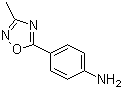 structure of CAS# 76635-31-9, 4-(3-Methyl-1,2,4-oxadiazol-5-yl)aniline