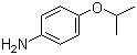 structure of CAS# 7664-66-6, 4-Isopropoxyaniline