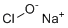 structure of CAS# 7681-52-9, Sodium hypochlorite