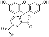 structure of CAS# 76823-03-5, 5-羧基荧光素