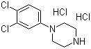 structure of CAS# 76835-17-1, 1-(3,4-二氯苯基)哌嗪二盐酸盐