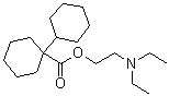 CAS 登录号：77-19-0, [联环己烷]-1-羧酸 2-(二乙基氨基)乙基酯